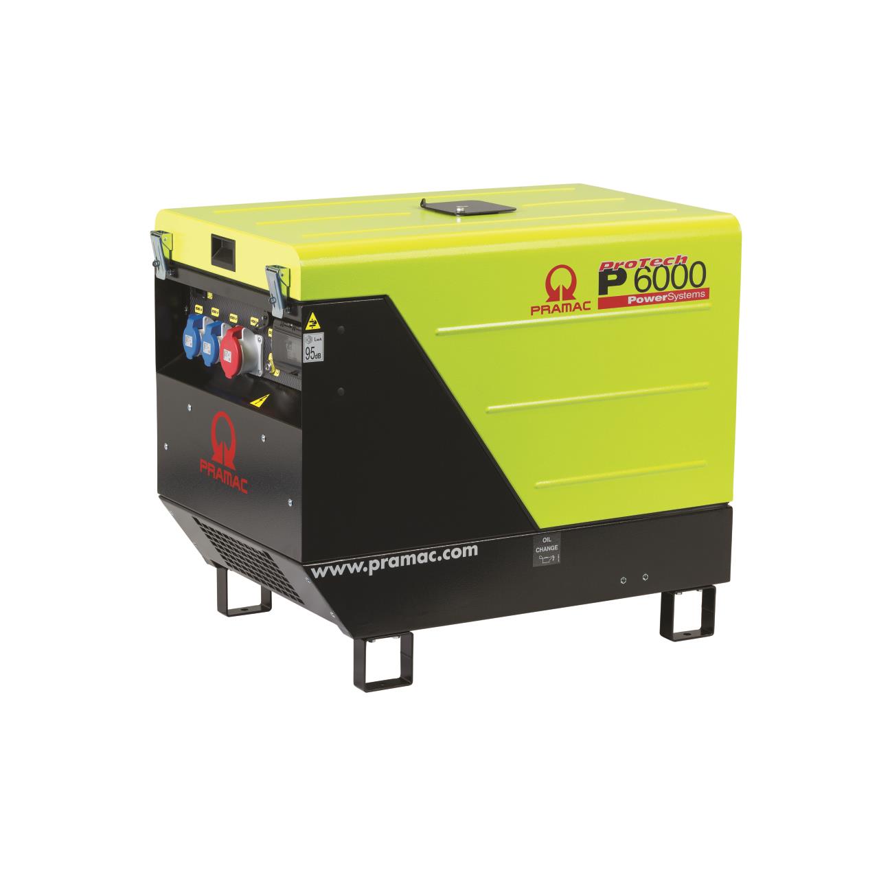 Stromerzeuger P 6000 - TYA ISO AVR 230V / 400V - DIESEL - E START